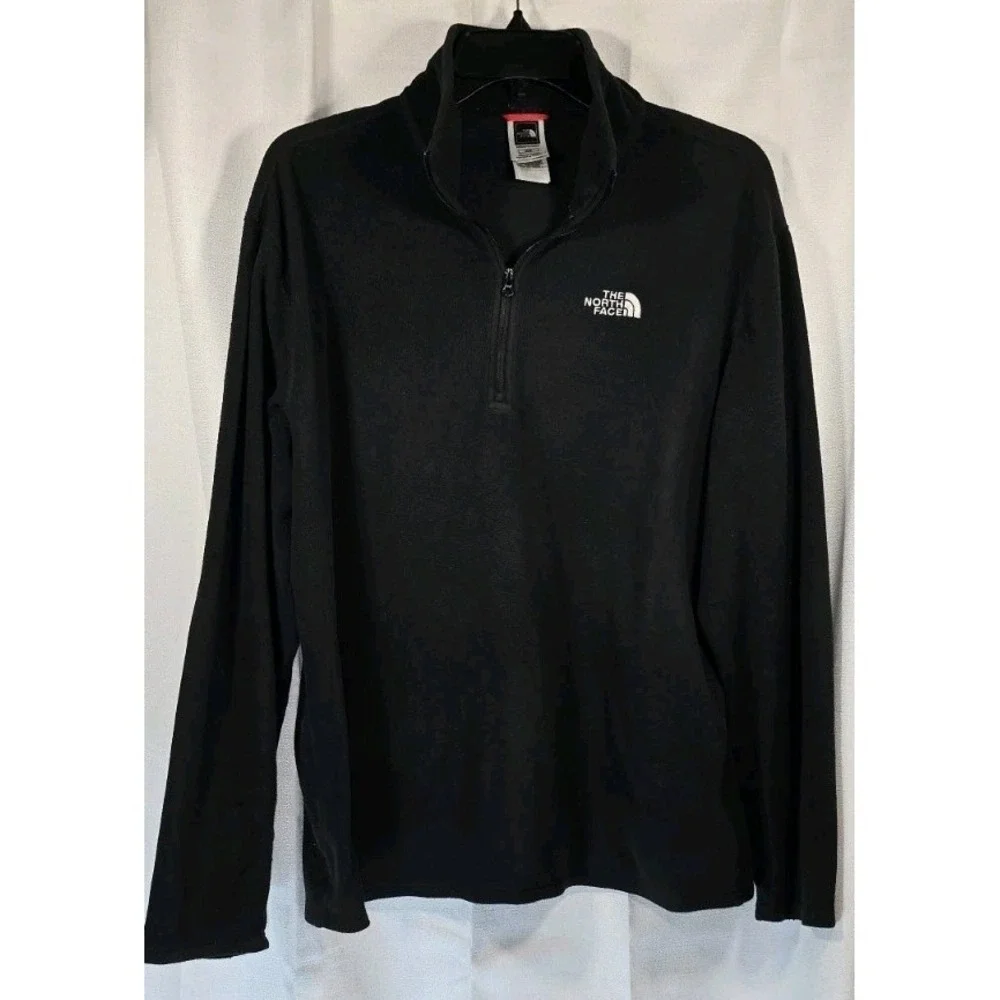 Vintage North Face Outdoor Jacket Mens Medium Fleece Black‎
